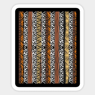 Black and white pattern Sticker